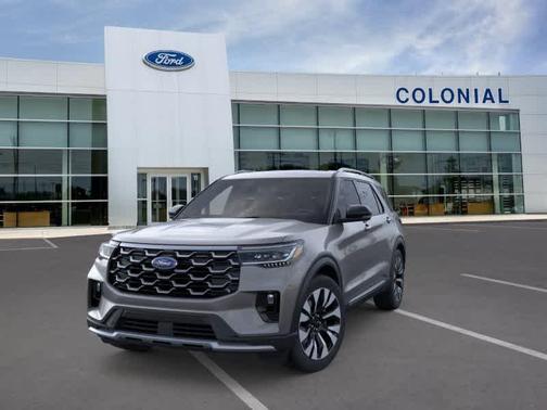 Carbonized Gray Metallic 2026 Ford Explorer Platinum