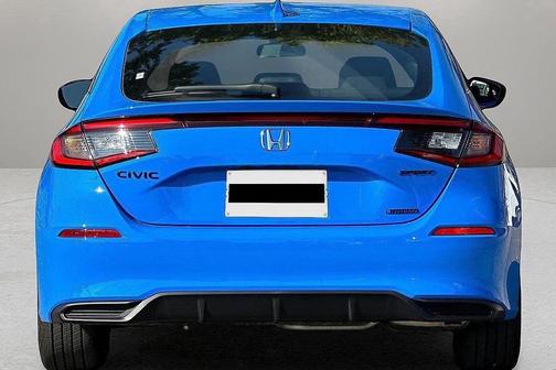 Boost Blue Pearl 2026 Honda Civic Hybrid Sport