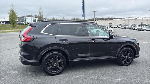 Crystal Black Pearl 2024 Honda CR-V Hybrid Sport Touring AWD