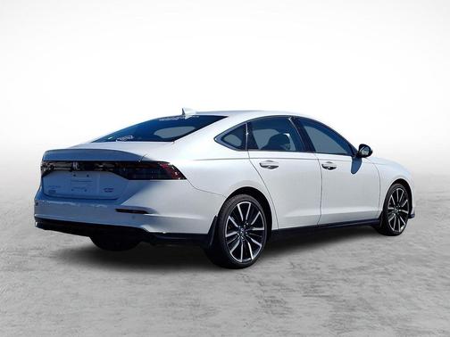 Platinum White Pearl 2024 Honda Accord Hybrid Touring