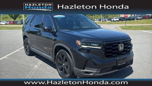 Crystal Black Pearl 2025 Honda Pilot