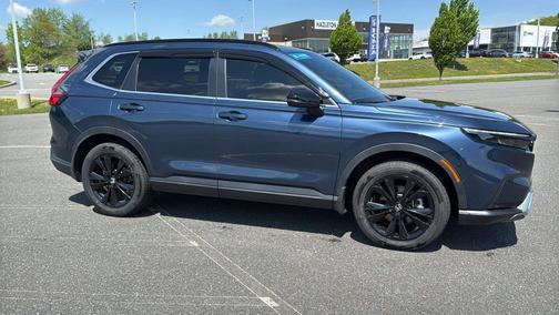 Canyon River Blue Metallic 2025 Honda CR-V Hybrid