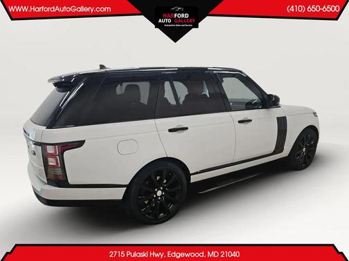 White 2016 Land Rover Range Rover 3.0L Supercharged HSE
