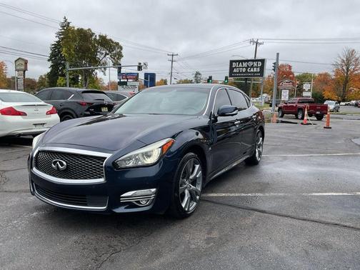Hermosa Blue 2015 INFINITI Q70L 4dr Sdn V8 AWD