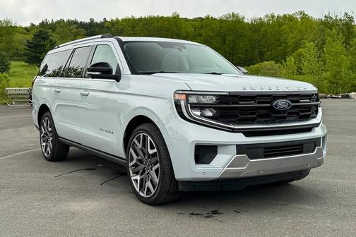 Gray 2026 Ford Expedition Max Platinum