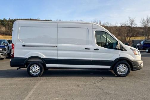 White 2026 Ford Transit-250 148 WB Medium Roof Cargo