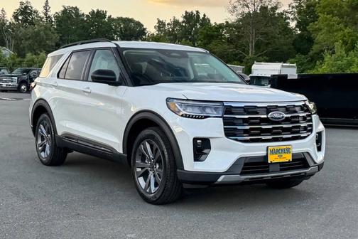 White 2026 Ford Explorer Active