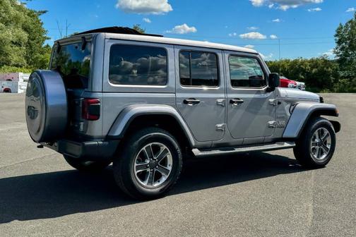 Silver 2021 Jeep Wrangler Unlimited Sahara