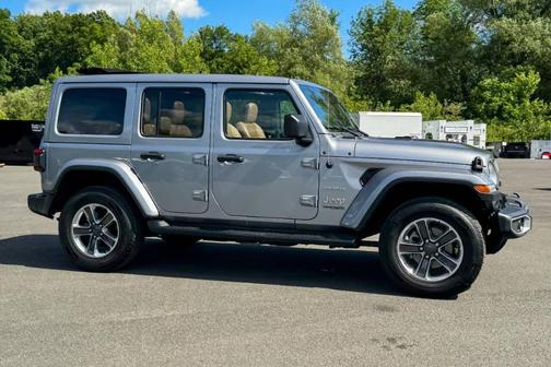 Silver 2021 Jeep Wrangler Unlimited Sahara