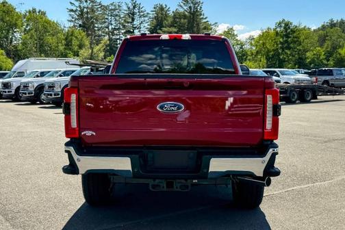 Red 2026 Ford F-350 Lariat Super Duty
