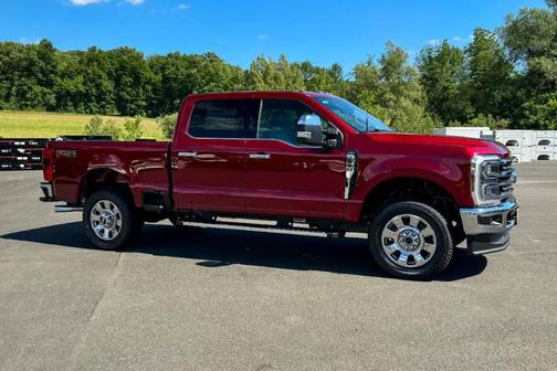 Red 2026 Ford F-350 Lariat Super Duty