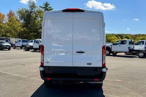 White 2025 Ford Transit-250 148 WB Medium Roof Cargo