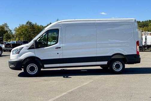 White 2025 Ford Transit-250 148 WB Medium Roof Cargo