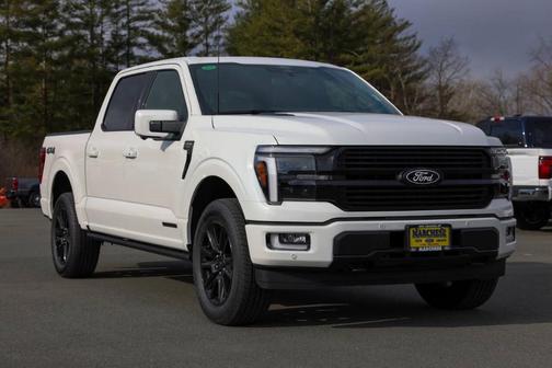 White 2025 Ford F-150 Platinum
