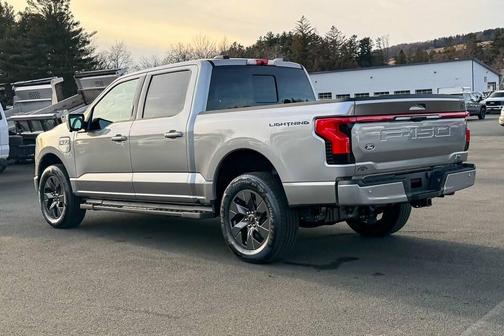 Iconic Silver Metallic 2025 Ford F-150 Lightning LARIAT