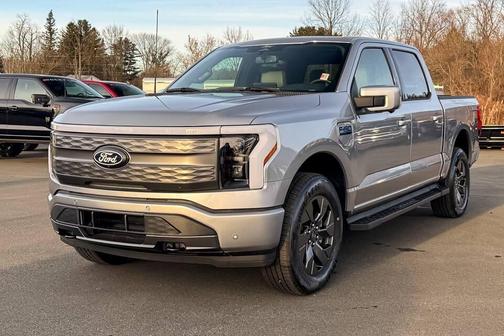 Iconic Silver Metallic 2025 Ford F-150 Lightning LARIAT