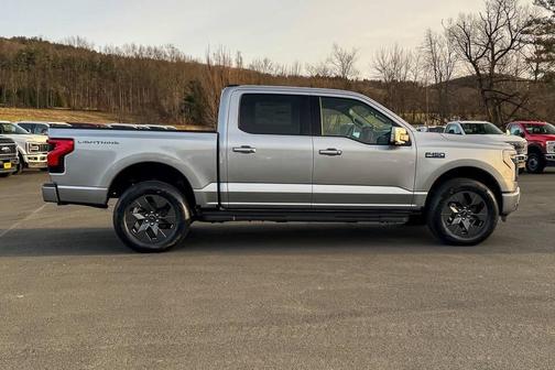 Iconic Silver Metallic 2025 Ford F-150 Lightning LARIAT