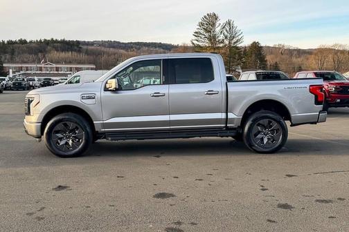 Iconic Silver Metallic 2025 Ford F-150 Lightning LARIAT