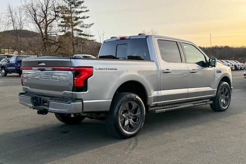 Iconic Silver Metallic 2025 Ford F-150 Lightning LARIAT