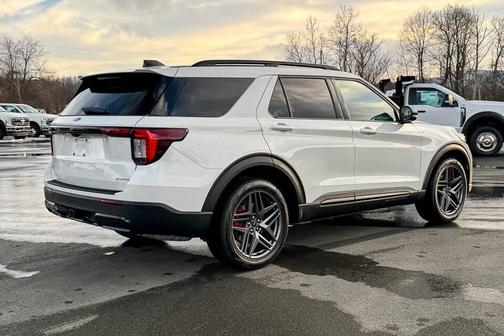 White 2026 Ford Explorer ST-Line