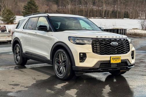 White 2026 Ford Explorer ST-Line
