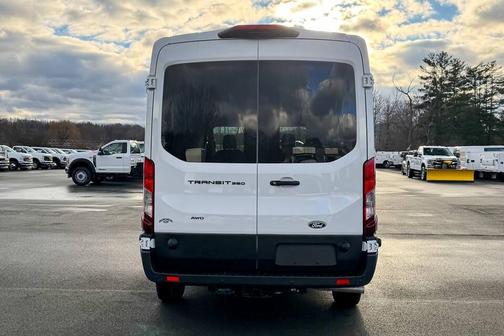 White 2026 Ford Transit-350 148 WB Medium Roof Cargo
