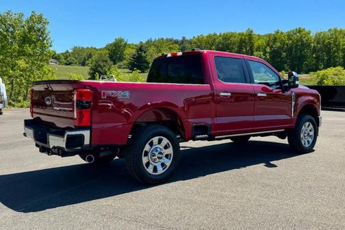 Red 2026 Ford F-250 Lariat