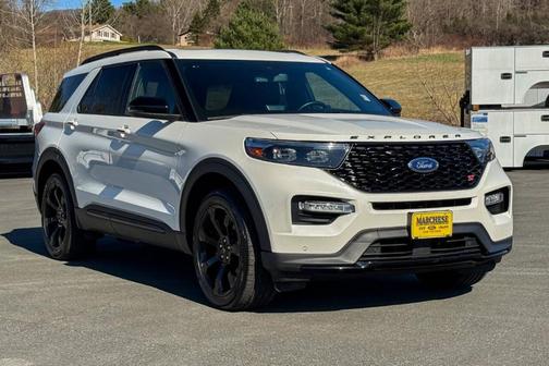 White 2023 Ford Explorer ST