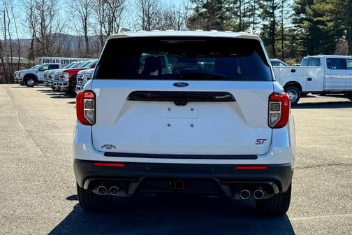 White 2023 Ford Explorer ST