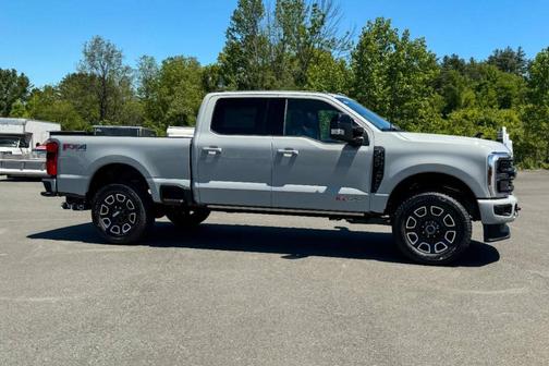 Gray 2026 Ford F-350 Platinum