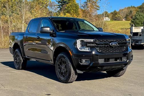 Black 2025 Ford Ranger XLT