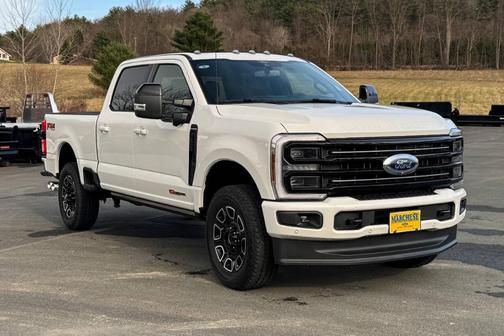White 2026 Ford F-350 Platinum