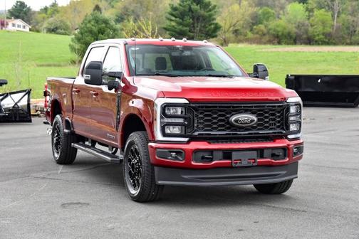 Red 2026 Ford F-350 Lariat Super Duty
