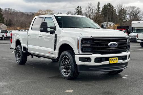 Star White 2026 Ford F-350 Platinum