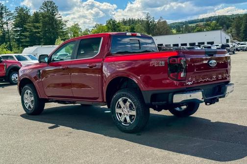 Red 2026 Ford Ranger Lariat