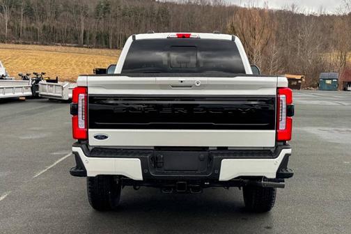 White 2026 Ford F-350 Platinum