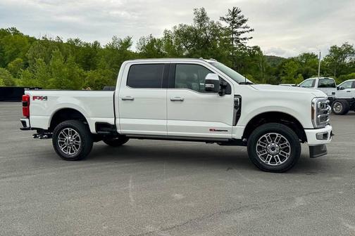 White 2026 Ford F-350 Platinum