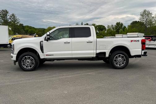 White 2026 Ford F-350 Platinum