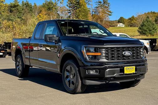 Black 2025 Ford F-150 STX
