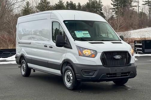 White 2026 Ford Transit-250 148 WB Medium Roof Cargo