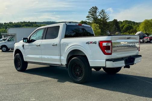 White 2021 Ford F-150 Platinum