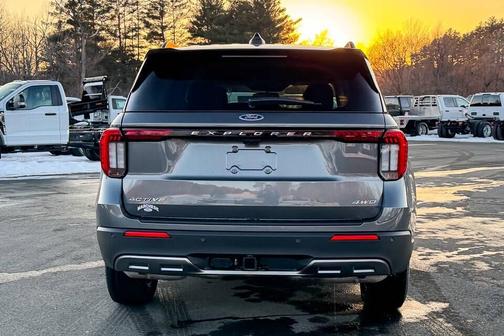 Gray 2026 Ford Explorer Active