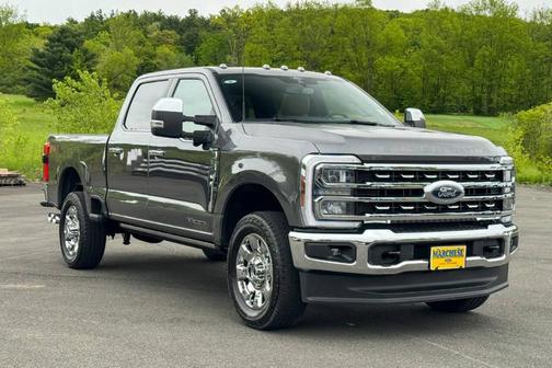 Gray 2025 Ford F-350 Lariat Super Duty