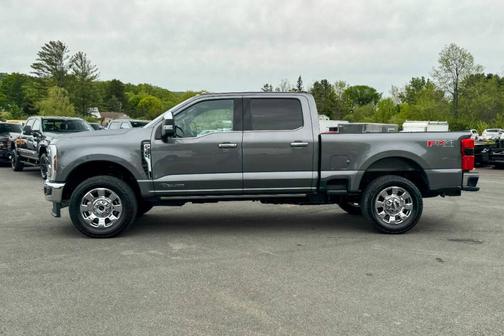 Gray 2025 Ford F-350 Lariat Super Duty