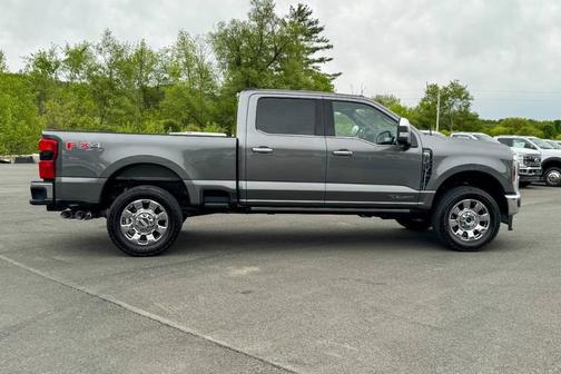 Gray 2025 Ford F-350 Lariat Super Duty