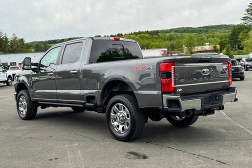 Gray 2025 Ford F-350 Lariat Super Duty