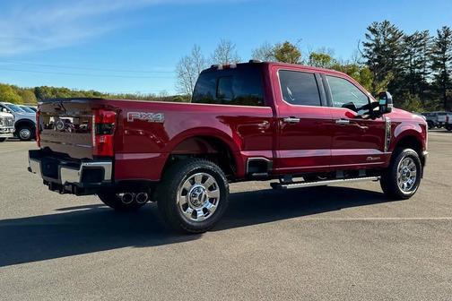 Red 2026 Ford F-350 Lariat Super Duty