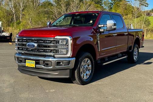 Red 2026 Ford F-350 Lariat Super Duty