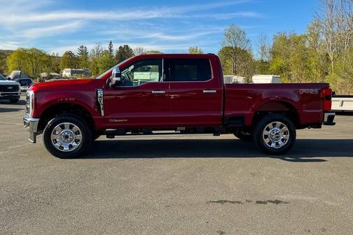 Red 2026 Ford F-350 Lariat Super Duty