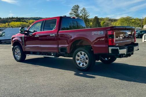 Red 2026 Ford F-350 Lariat Super Duty